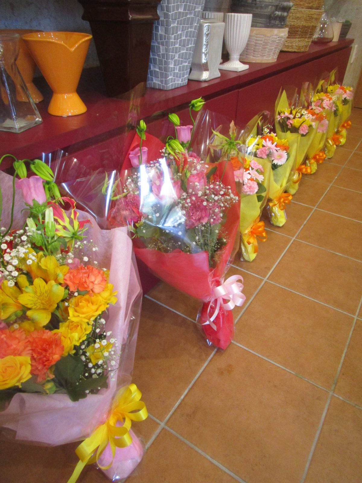 F P ピアノ教室の発表会に花束をお届け 練馬の花屋 フローリストムラカミ